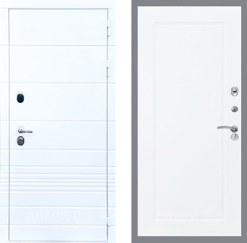 Входная металлическая Дверь Стоп ТРЕНДО ФЛ-119 Силк Сноу в Орехово-Зуево