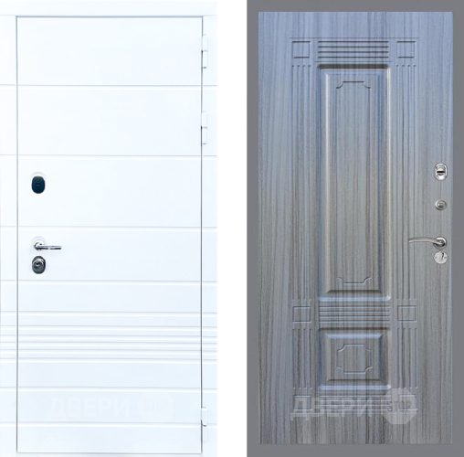 Входная металлическая Дверь Стоп ТРЕНДО ФЛ-2 Сандал грей в Орехово-Зуево