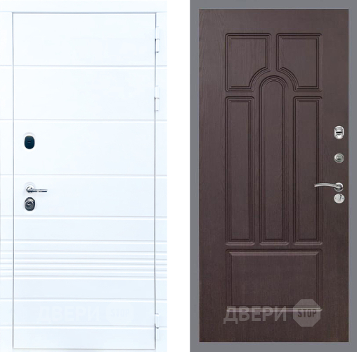 Входная металлическая Дверь Стоп ТРЕНДО ФЛ-58 Венге в Орехово-Зуево