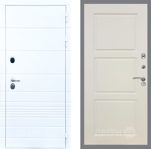 Входная металлическая Дверь Стоп ТРЕНДО ФЛ-3 Шампань в Орехово-Зуево