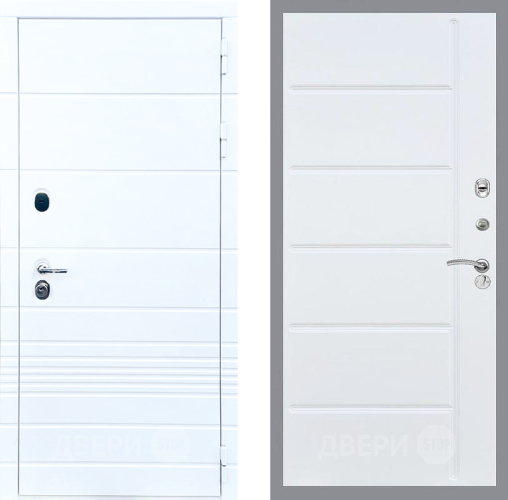 Дверь Стоп ТРЕНДО ФЛ-102 Белый ясень в Орехово-Зуево