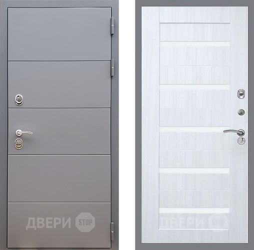 Дверь Стоп АРТ ГРАФИТ СБ-14 Сандал белый в Орехово-Зуево