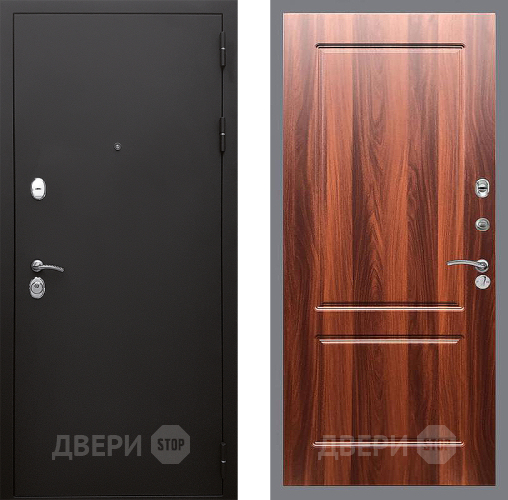 Входная металлическая Дверь Стоп КЛАССИК Шагрень ФЛ-117 Итальянский орех в Орехово-Зуево