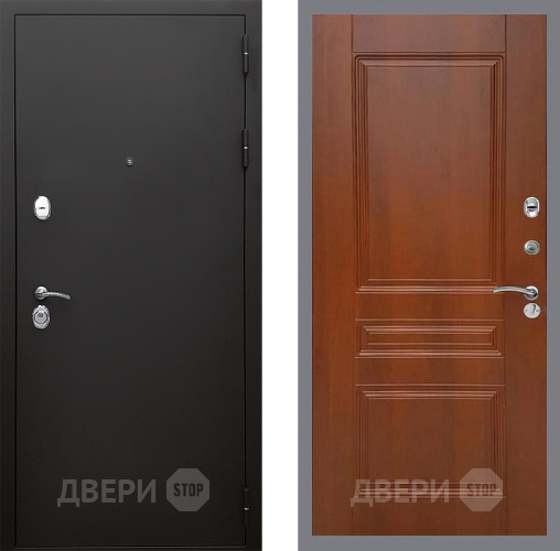 Входная металлическая Дверь Стоп КЛАССИК Шагрень ФЛ-243 Итальянский орех в Орехово-Зуево