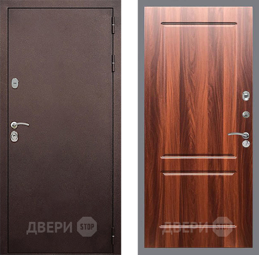 Дверь Стоп КЛАССИК Медь ФЛ-117 Итальянский орех в Орехово-Зуево