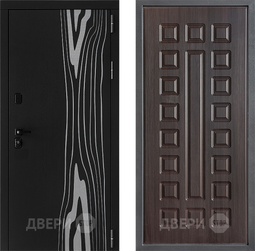 Входная металлическая Дверь Дверной континент ДК-12 ФЛ-183 Венге в Орехово-Зуево