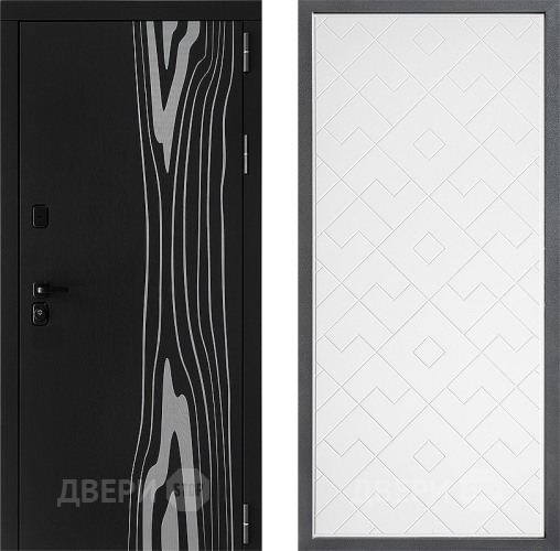 Дверь Дверной континент ДК-12 ФЛ-Тиффани Белый софт в Орехово-Зуево