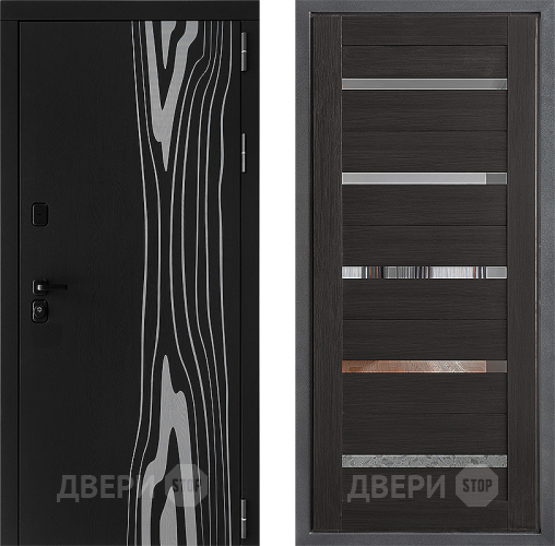 Входная металлическая Дверь Дверной континент ДК-12 ФЛ-47 Венге в Орехово-Зуево