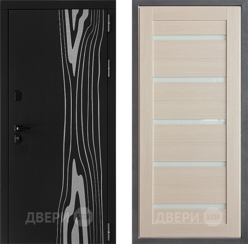 Входная металлическая Дверь Дверной континент ДК-12 ФЛ-47 Лиственница белая в Орехово-Зуево