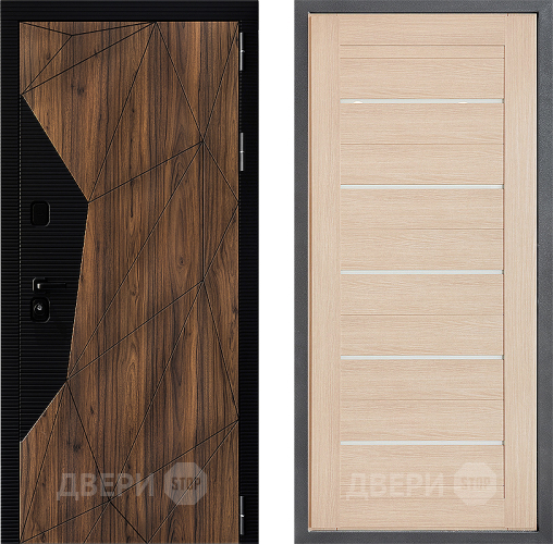 Входная металлическая Дверь Дверной континент ДК-11 ФЛ-46 Капучино в Орехово-Зуево