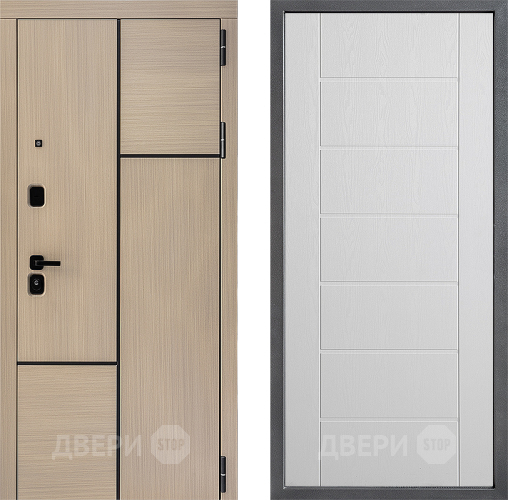 Дверь Дверной континент ДК-14 ФЛ-Лайн Белое дерево в Орехово-Зуево