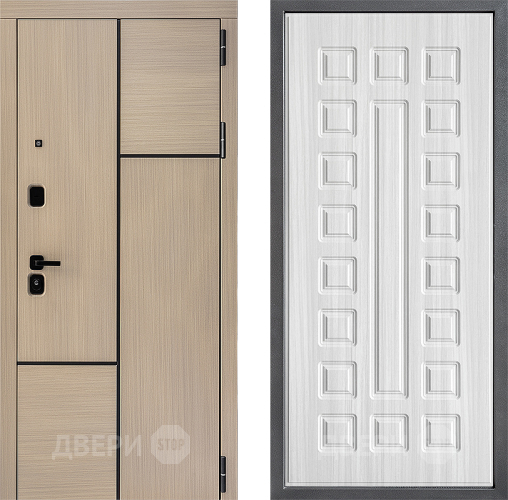 Дверь Дверной континент ДК-14 ФЛ-183 Сандал белый в Орехово-Зуево