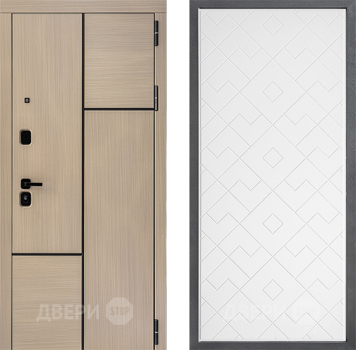 Дверь Дверной континент ДК-14 ФЛ-Тиффани Белый софт в Орехово-Зуево