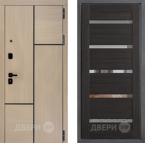 Входная металлическая Дверь Дверной континент ДК-14 ФЛ-47 Венге в Орехово-Зуево