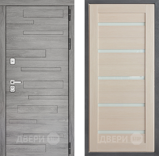 Входная металлическая Дверь Дверной континент ДК-10 ФЛ-47 Капучино в Орехово-Зуево