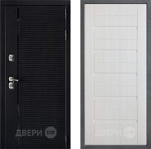 Входная металлическая Дверь Дверной континент ДК-1 ФЛ-70 Лиственница белая в Орехово-Зуево