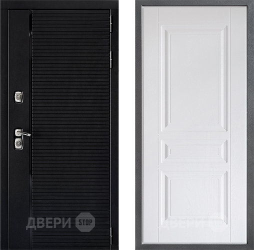 Дверь Дверной континент ДК-1 ФЛ-243 Альберо Браш серебро в Орехово-Зуево