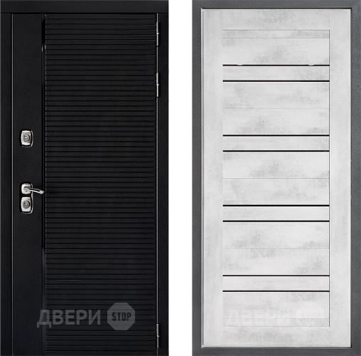 Входная металлическая Дверь Дверной континент ДК-1 ФЛ-49 Бетон снежный в Орехово-Зуево