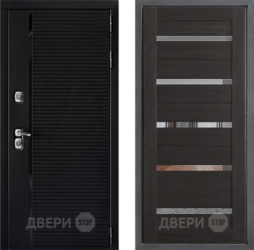 Входная металлическая Дверь Дверной континент ДК-1 ФЛ-47 Венге в Орехово-Зуево