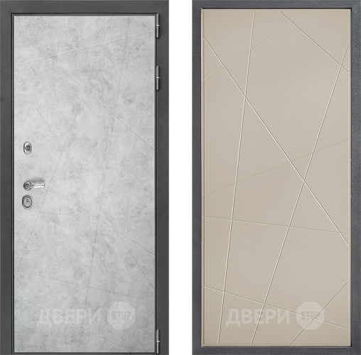 Входная металлическая Дверь Дверной континент ДК-3/743 ФЛ-655 Капучино в Орехово-Зуево