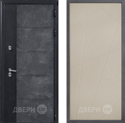 Дверь Дверной континент ДК-15 Бетон ТЕРМО ФЛ-655 Капучино в Орехово-Зуево