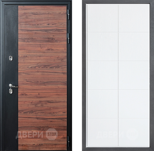 Дверь Дверной континент ДК-15 Красное Дерево ТЕРМО ФЛ-Кватро Белое дерево в Орехово-Зуево