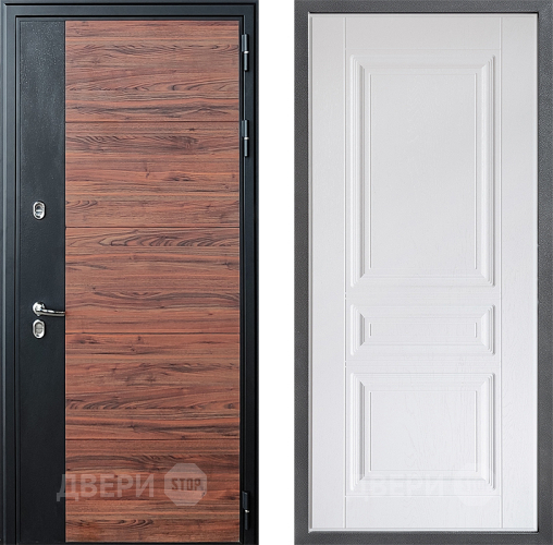 Дверь Дверной континент ДК-15 Красное Дерево ТЕРМО ФЛ-243 Альберо Браш серебро в Орехово-Зуево