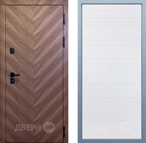 Входная металлическая Дверь Дива МД-98 Д-5 Белый в Орехово-Зуево