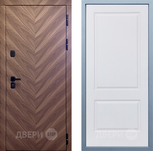 Входная металлическая Дверь Дива МД-98 Д-7 Белый в Орехово-Зуево