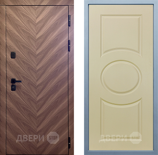 Входная металлическая Дверь Дива МД-98 Д-8 Шампань в Орехово-Зуево