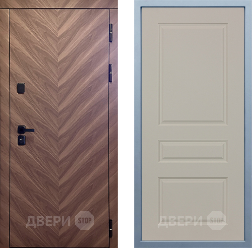 Входная металлическая Дверь Дива МД-98 Д-13 Шампань в Орехово-Зуево