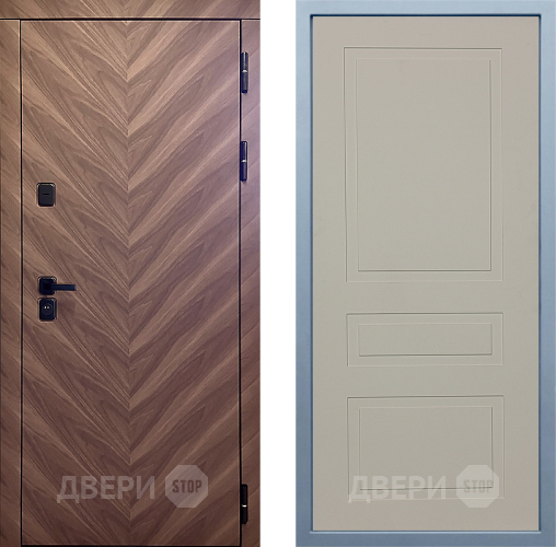 Входная металлическая Дверь Дива МД-98 Н-7 Шампань в Орехово-Зуево