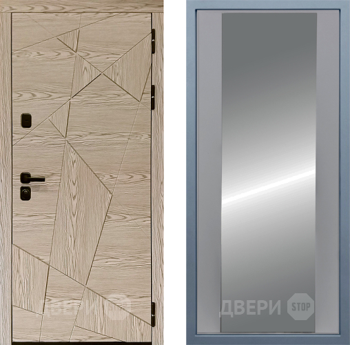 Дверь Дива МД-97/1 Д-15 Зеркало Силк Маус в Орехово-Зуево