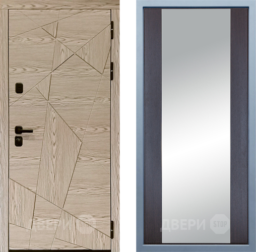 Входная металлическая Дверь Дива МД-97/1 Д-15 Зеркало Венге в Орехово-Зуево