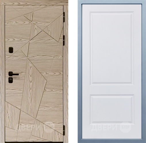 Входная металлическая Дверь Дива МД-97/1 Д-7 Белый в Орехово-Зуево