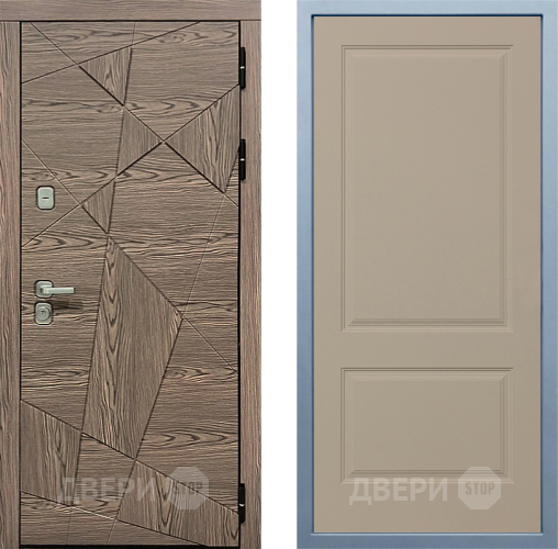 Входная металлическая Дверь Дива МД-97/2 Д-7 Шампань в Орехово-Зуево