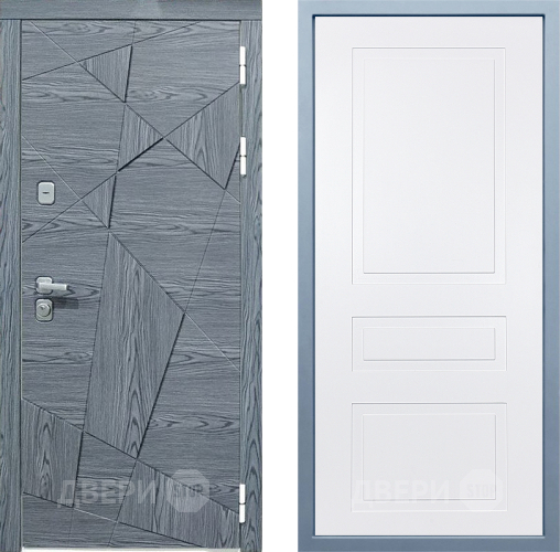 Дверь Дива МД-97/3 Н-13 Белый в Орехово-Зуево