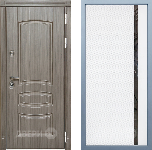 Входная металлическая Дверь Дива МД-42 МХ-47 Белый матовый в Орехово-Зуево