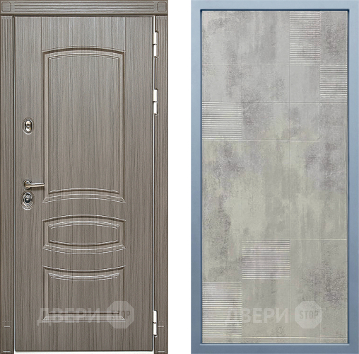 Входная металлическая Дверь Дива МД-42 Д-4 Бетон темный в Орехово-Зуево