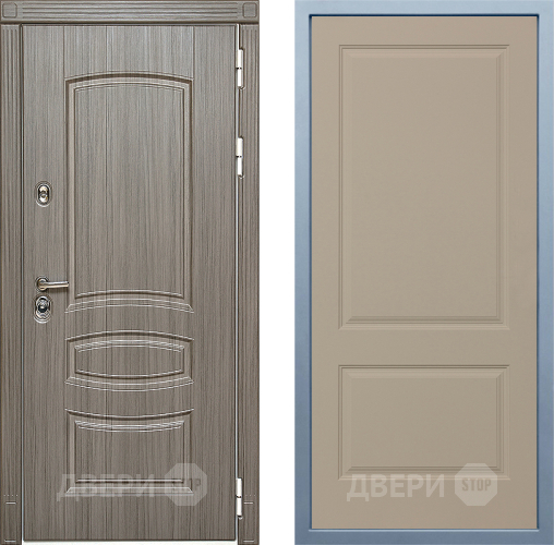 Входная металлическая Дверь Дива МД-42 Д-7 Шампань в Орехово-Зуево