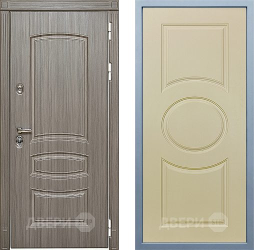 Входная металлическая Дверь Дива МД-42 Д-8 Шампань в Орехово-Зуево