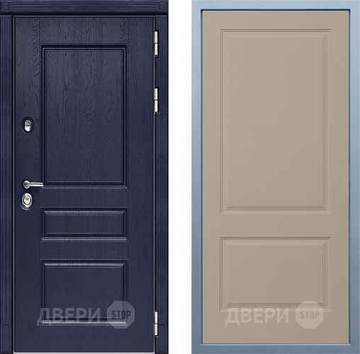 Входная металлическая Дверь Дива МД-45 Д-7 Шампань в Орехово-Зуево