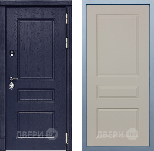 Входная металлическая Дверь Дива МД-45 Д-13 Шампань в Орехово-Зуево