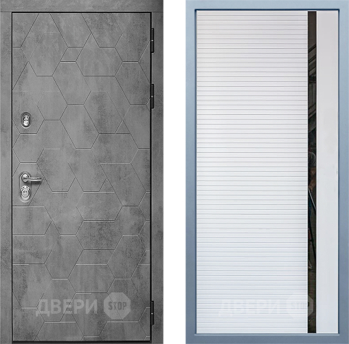 Входная металлическая Дверь Дива МД-51 МХ-45 Белый матовый в Орехово-Зуево