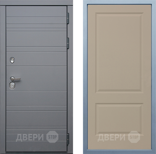 Входная металлическая Дверь Дива МД-39 Д-7 Шампань в Орехово-Зуево