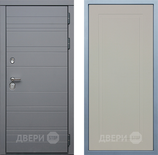 Входная металлическая Дверь Дива МД-39 Н-10 Шампань в Орехово-Зуево