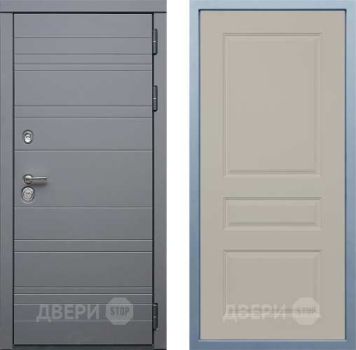 Входная металлическая Дверь Дива МД-39 Д-13 Шампань в Орехово-Зуево