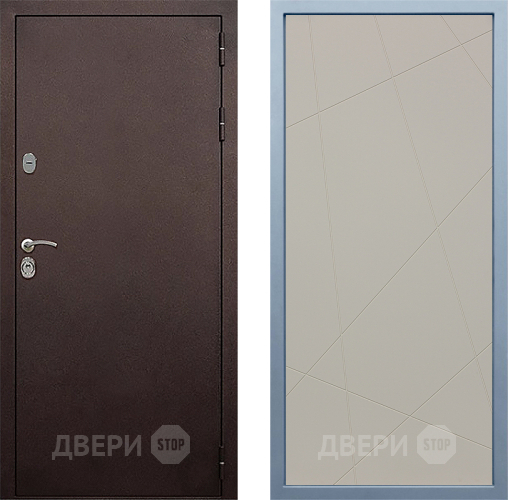 Дверь Дива МД-40 Медь Д-11 Шампань в Орехово-Зуево