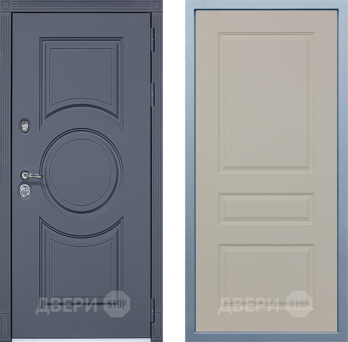 Входная металлическая Дверь Дива МХ-30 STR Д-13 Шампань в Орехово-Зуево