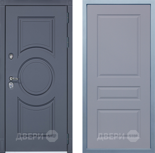 Входная металлическая Дверь Дива МХ-30 STR Д-13 Силк Маус в Орехово-Зуево